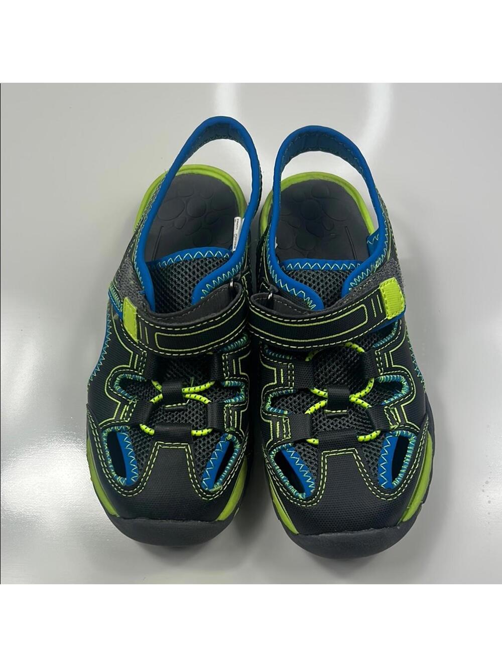 Boys Black Blue Green Closed Toe Sport Sandals Outdoor Water Shoes